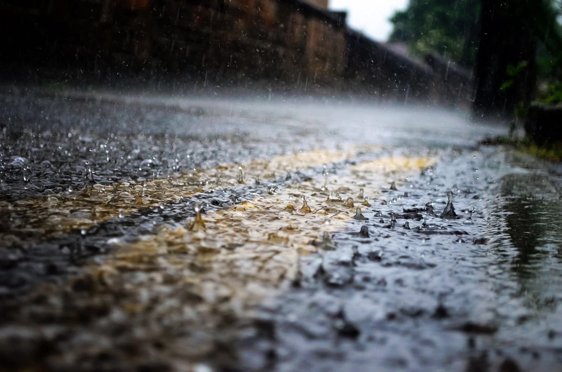 Pluie Liquide Gouttes de pluie